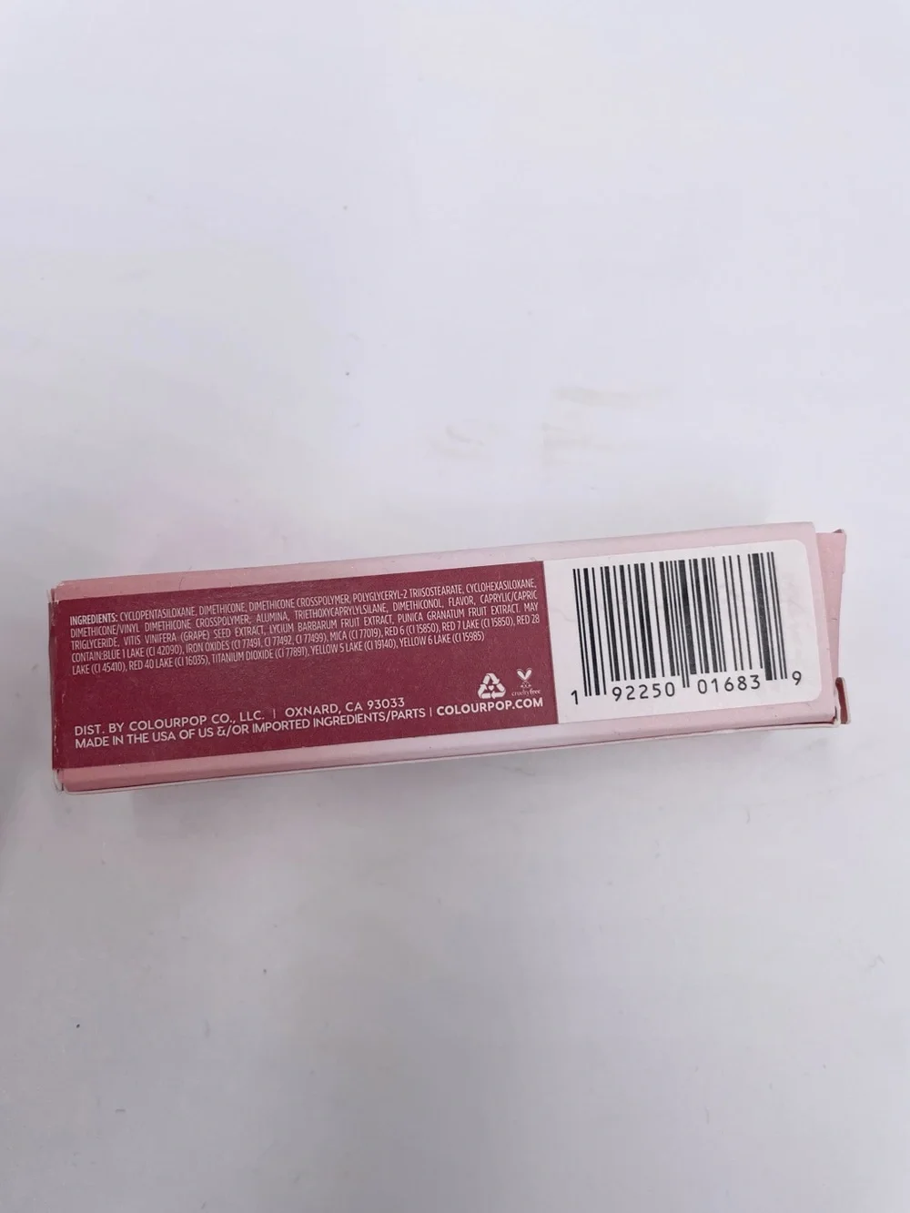 COLOURPOP Lux Velvet Liquid Lipstick HEADS UP Full Size NEW IN BOX Discontinued